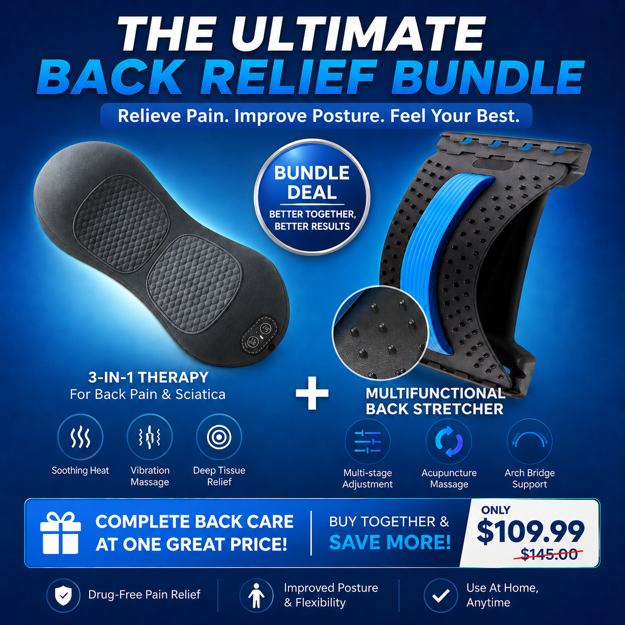 Everyday Comfort Back Relief Kit